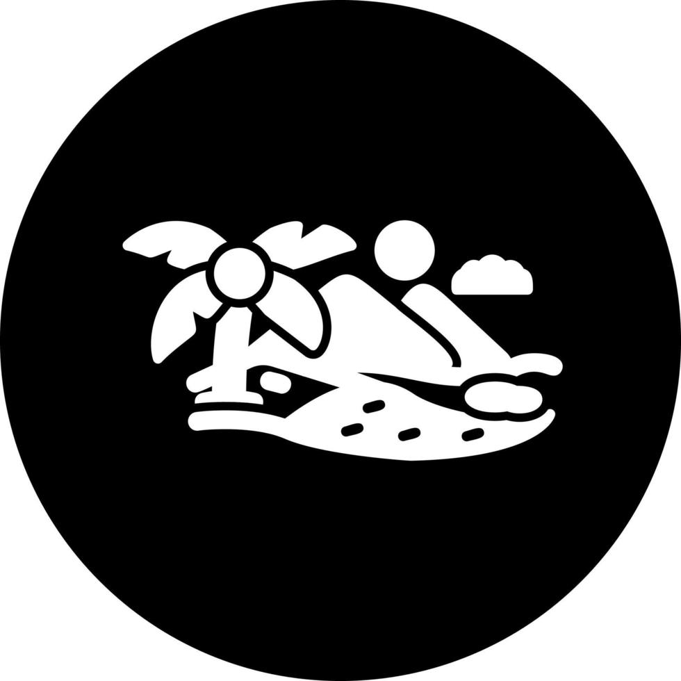 Oasis Vector Icon