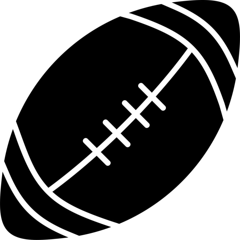 Rugby Vector Icon