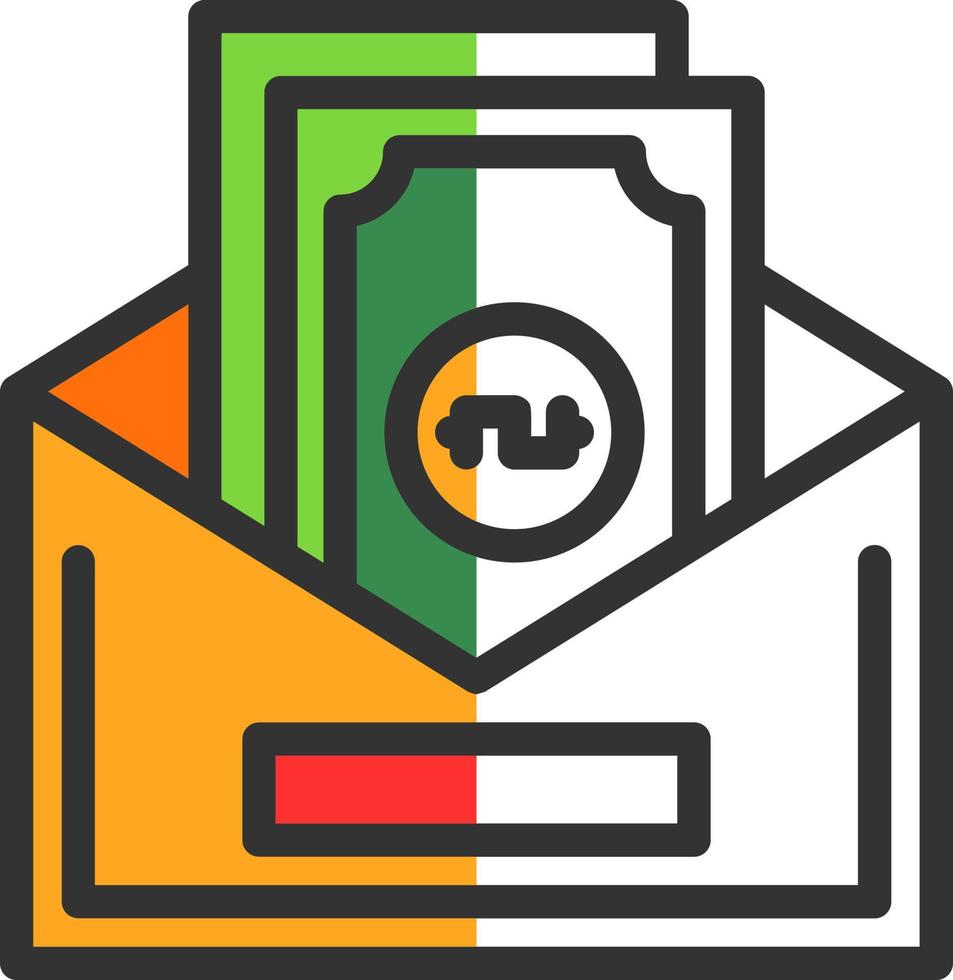 Salary Vector Icon Design