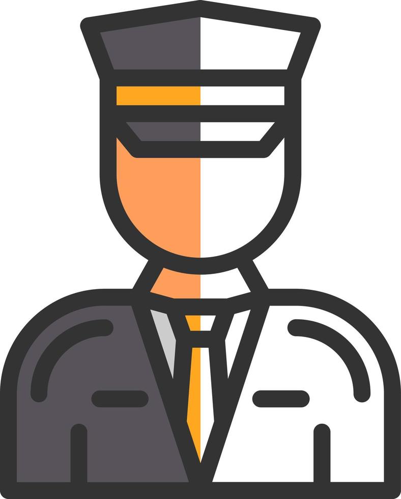 diseño de icono de vector piloto