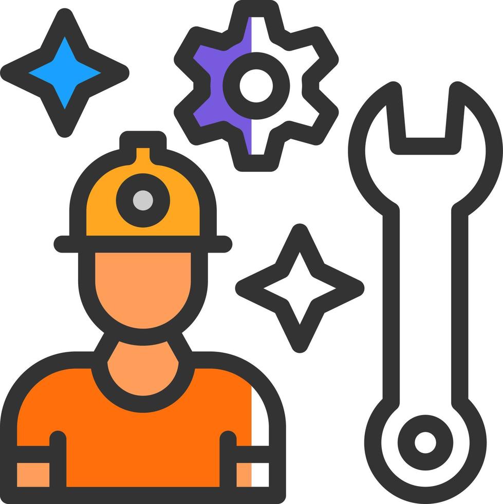 Worker Vector Icon Design