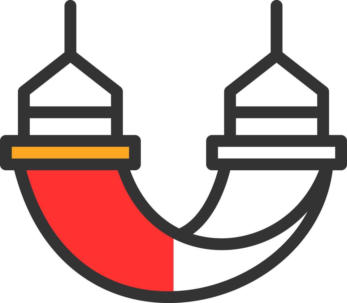 Hammock Vector Icon Design