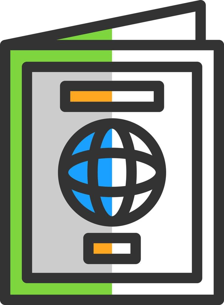 Passport Vector Icon Design