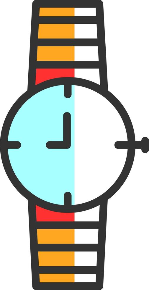 Wrist Watch Vector Icon Design