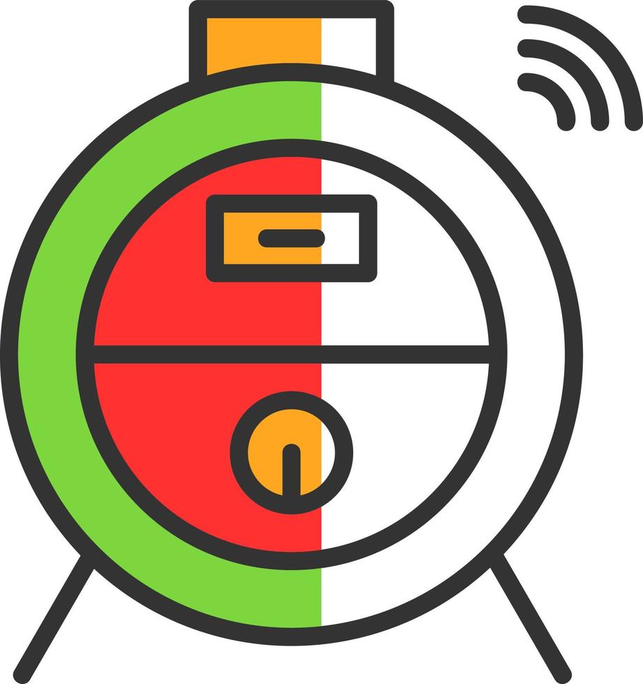 Robot Vacuum Vector Icon Design