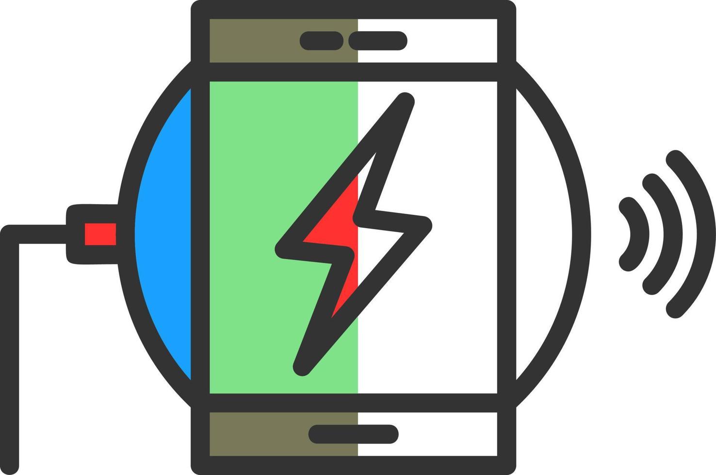 Wireless CHarger Vector Icon Design