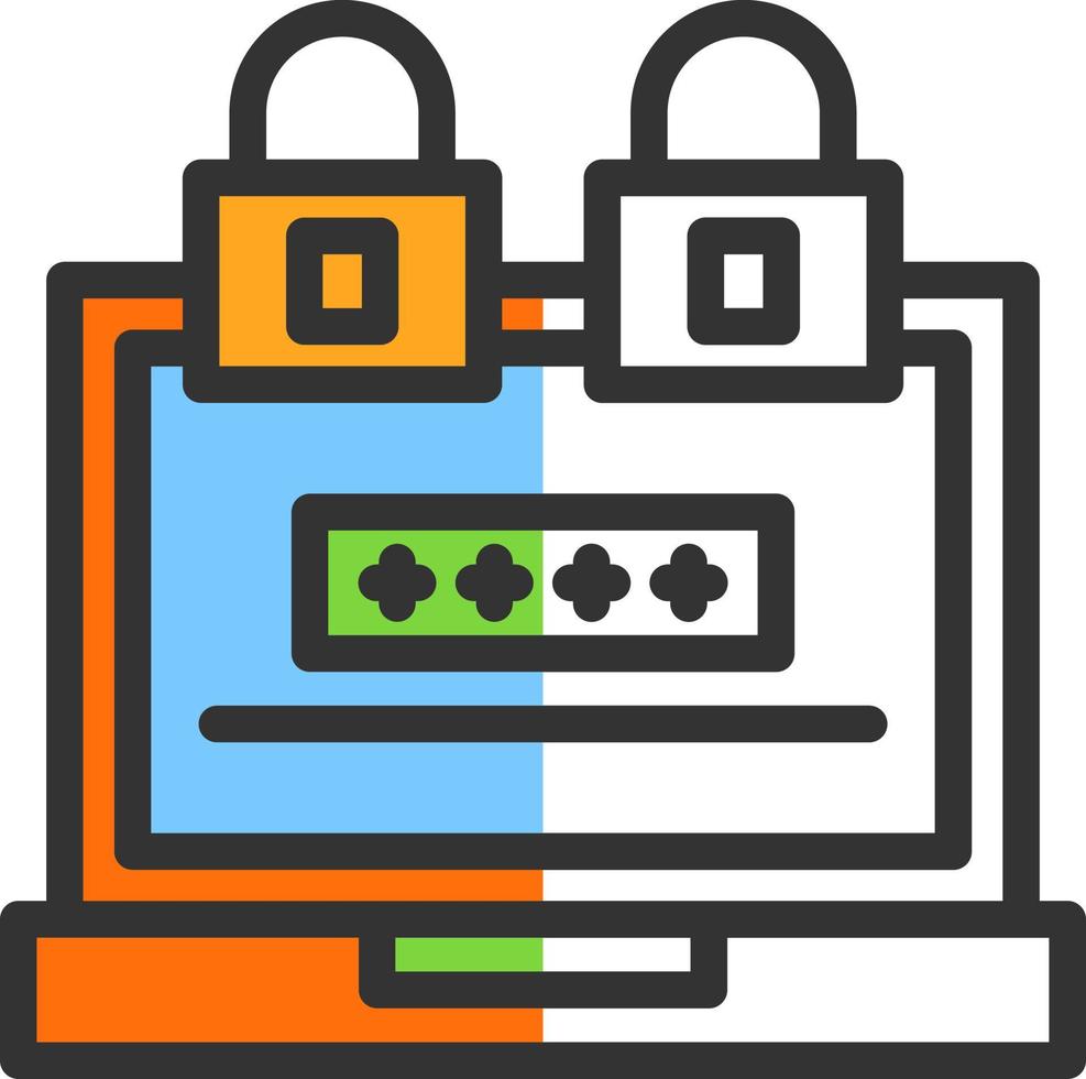 Authentication Vector Icon Design