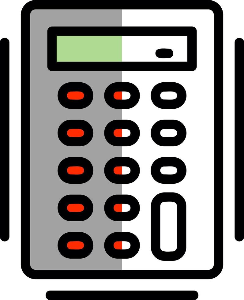 Calculator Vector Icon Design