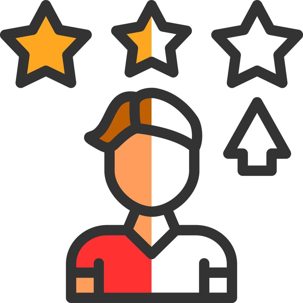 Rating Vector Icon Design