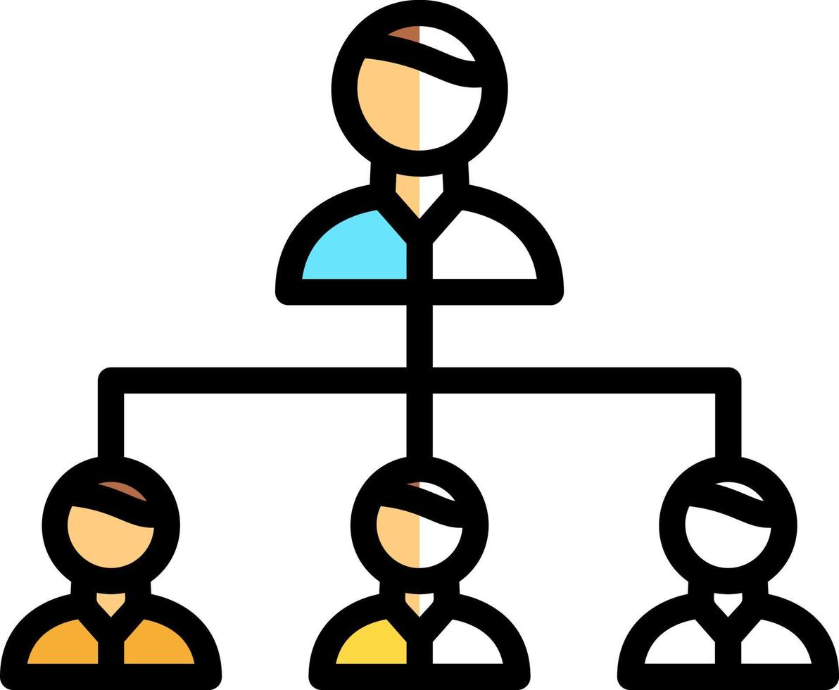 Organization Vector Icon Design