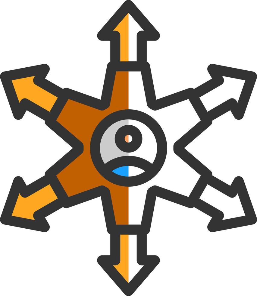 Distribution Vector Icon Design