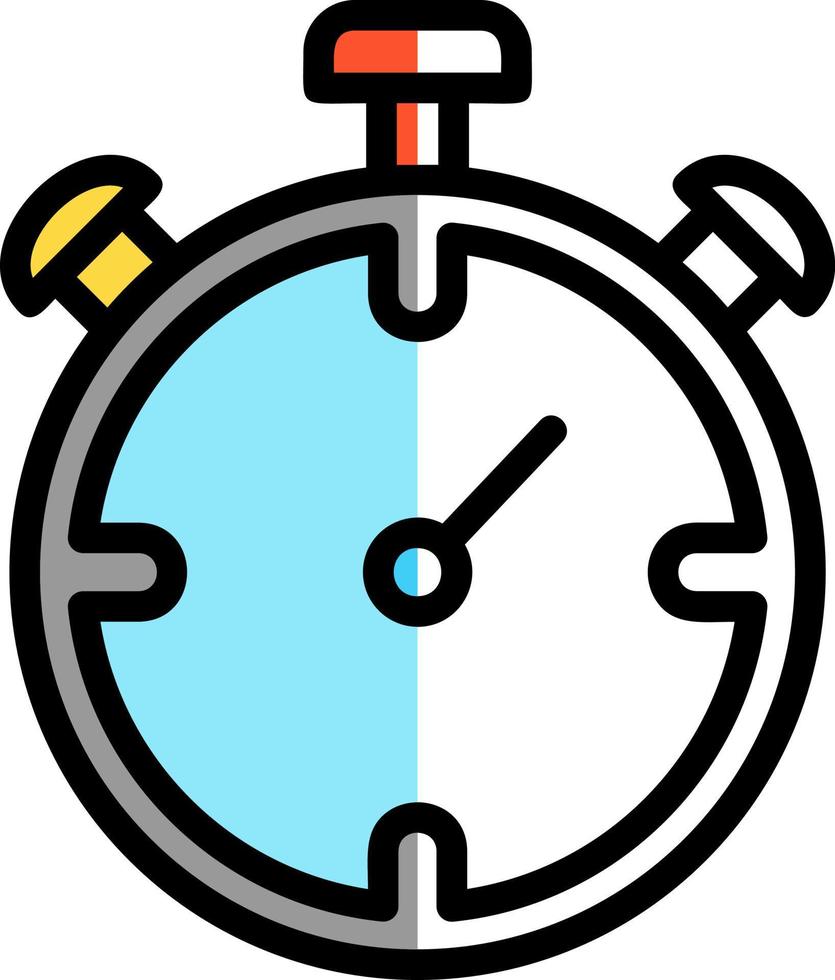 Stopwatch Vector Icon Design