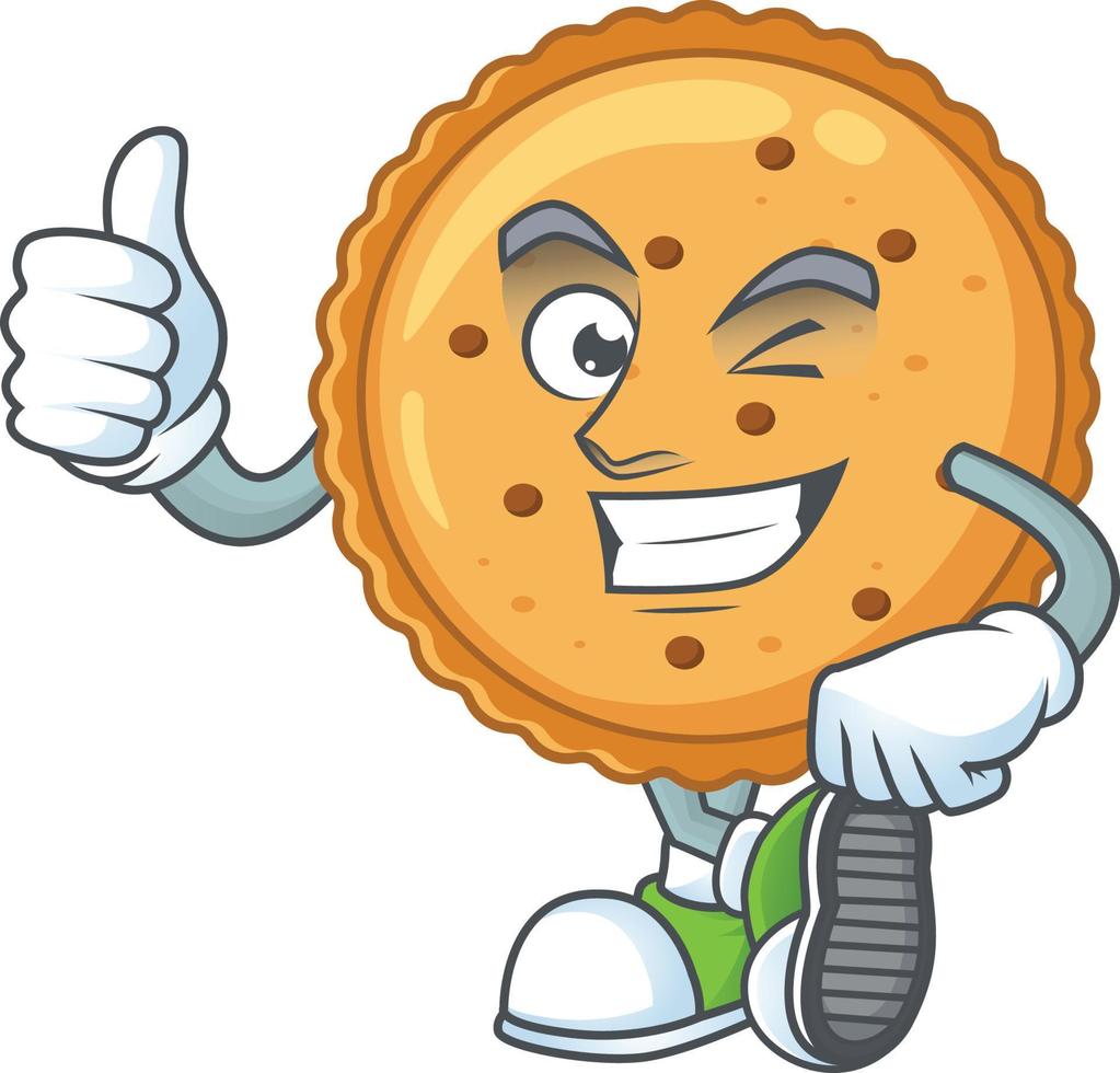 Peanut Butter Cookies Icon Design vector