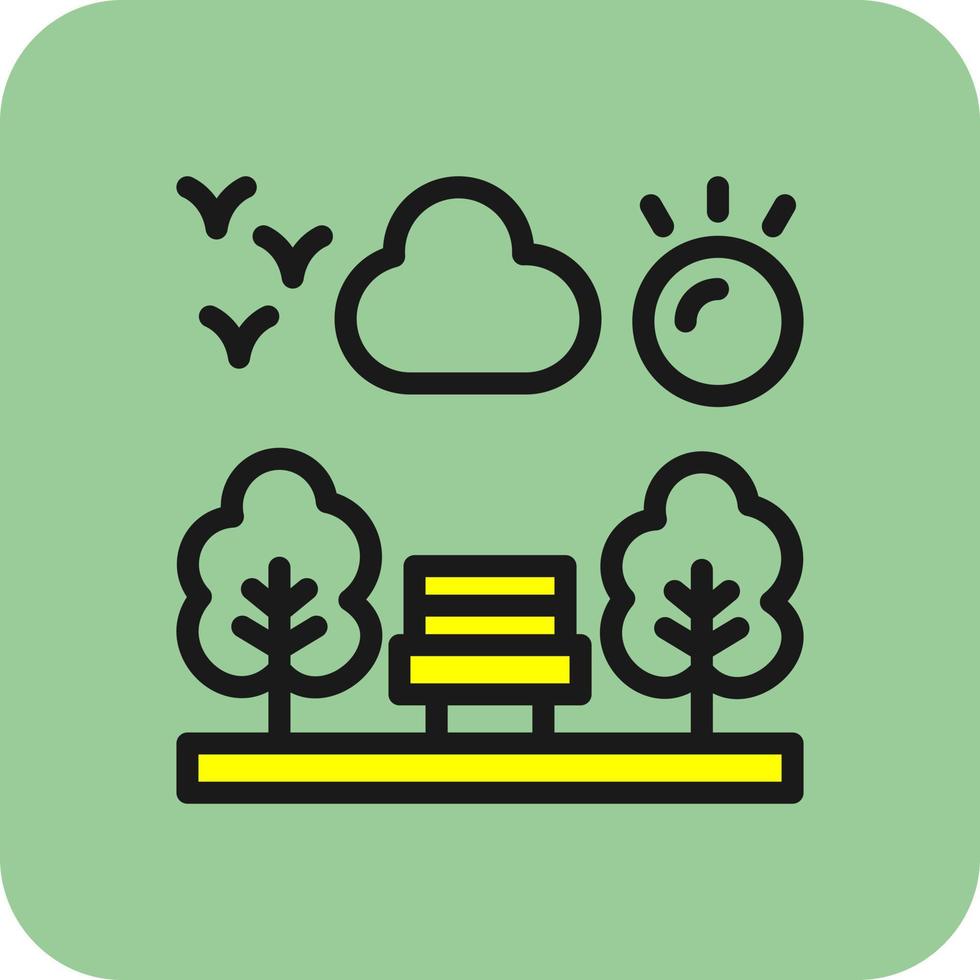 Park Vector Icon Design