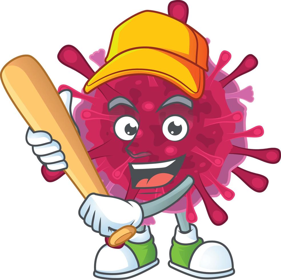 Amoeba coronaviruses icon design vector