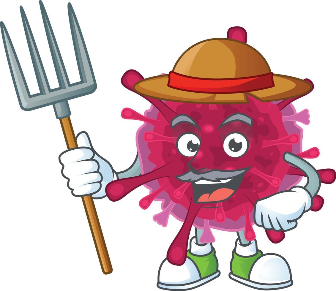 Amoeba coronaviruses icon design vector