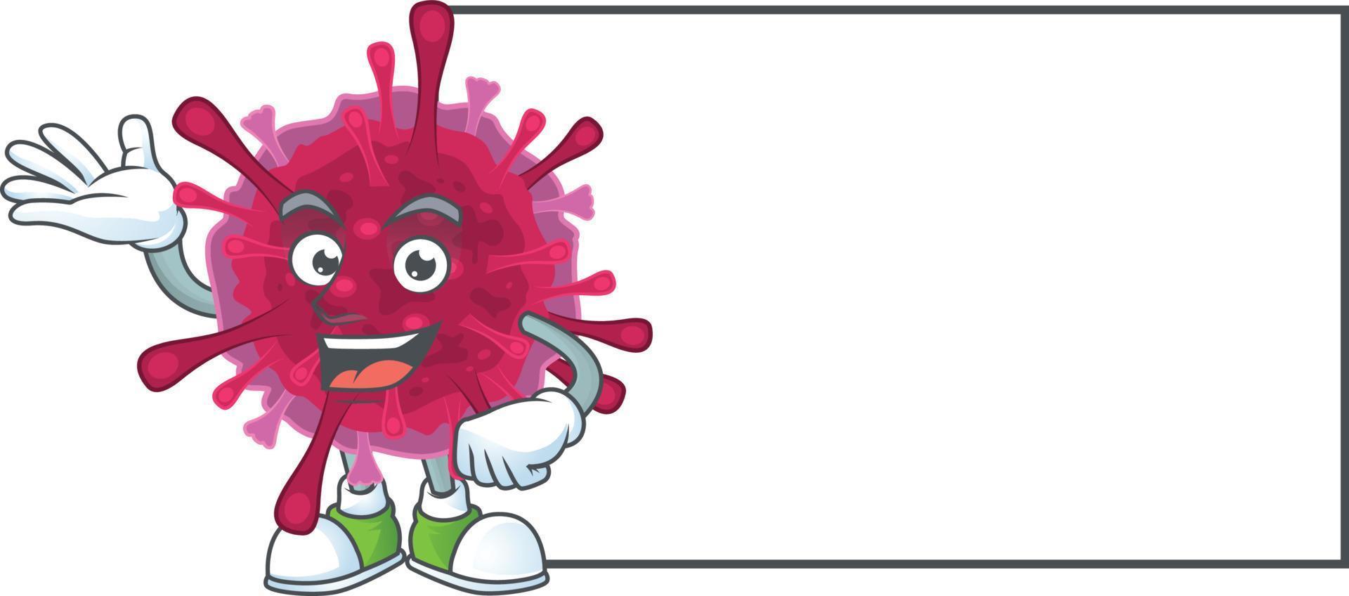 Amoeba coronaviruses icon design vector
