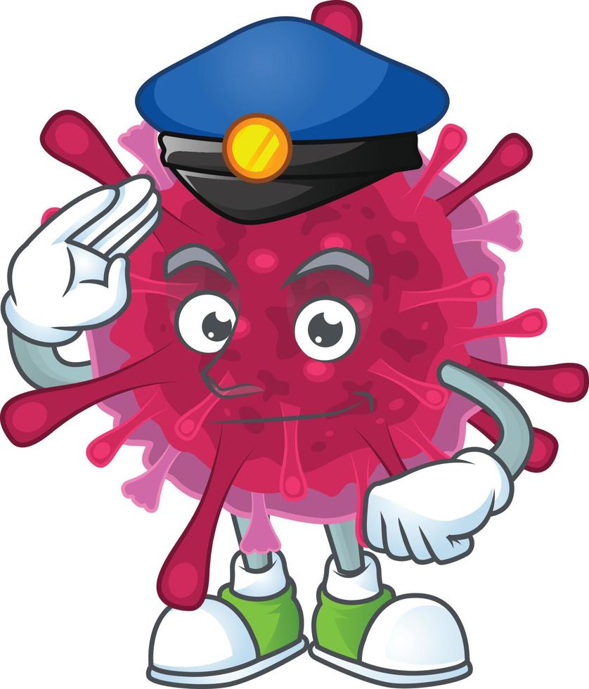 Amoeba coronaviruses icon design vector