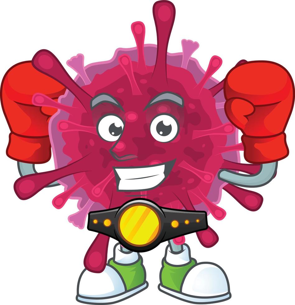 Amoeba coronaviruses icon design vector