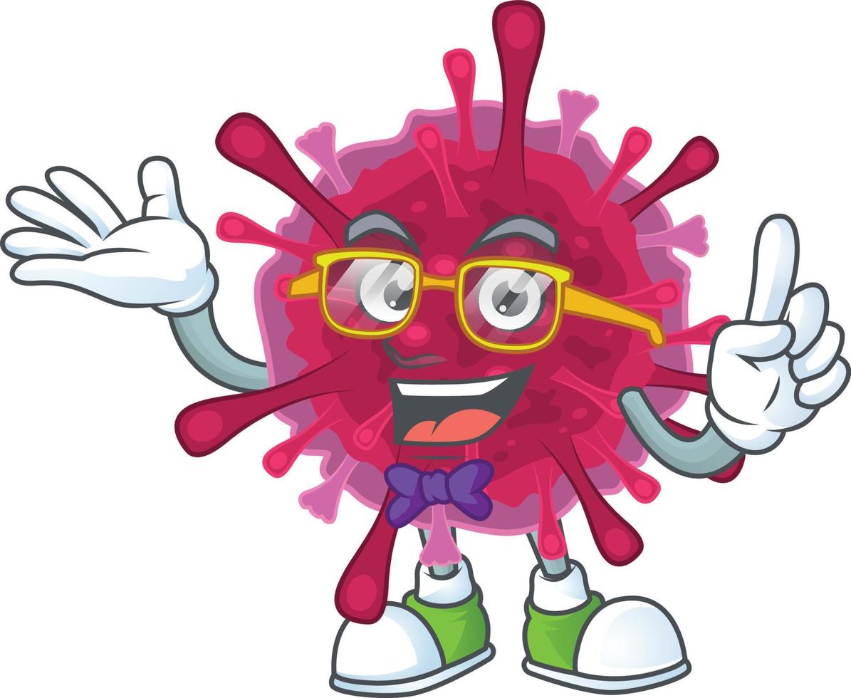 Amoeba coronaviruses icon design vector