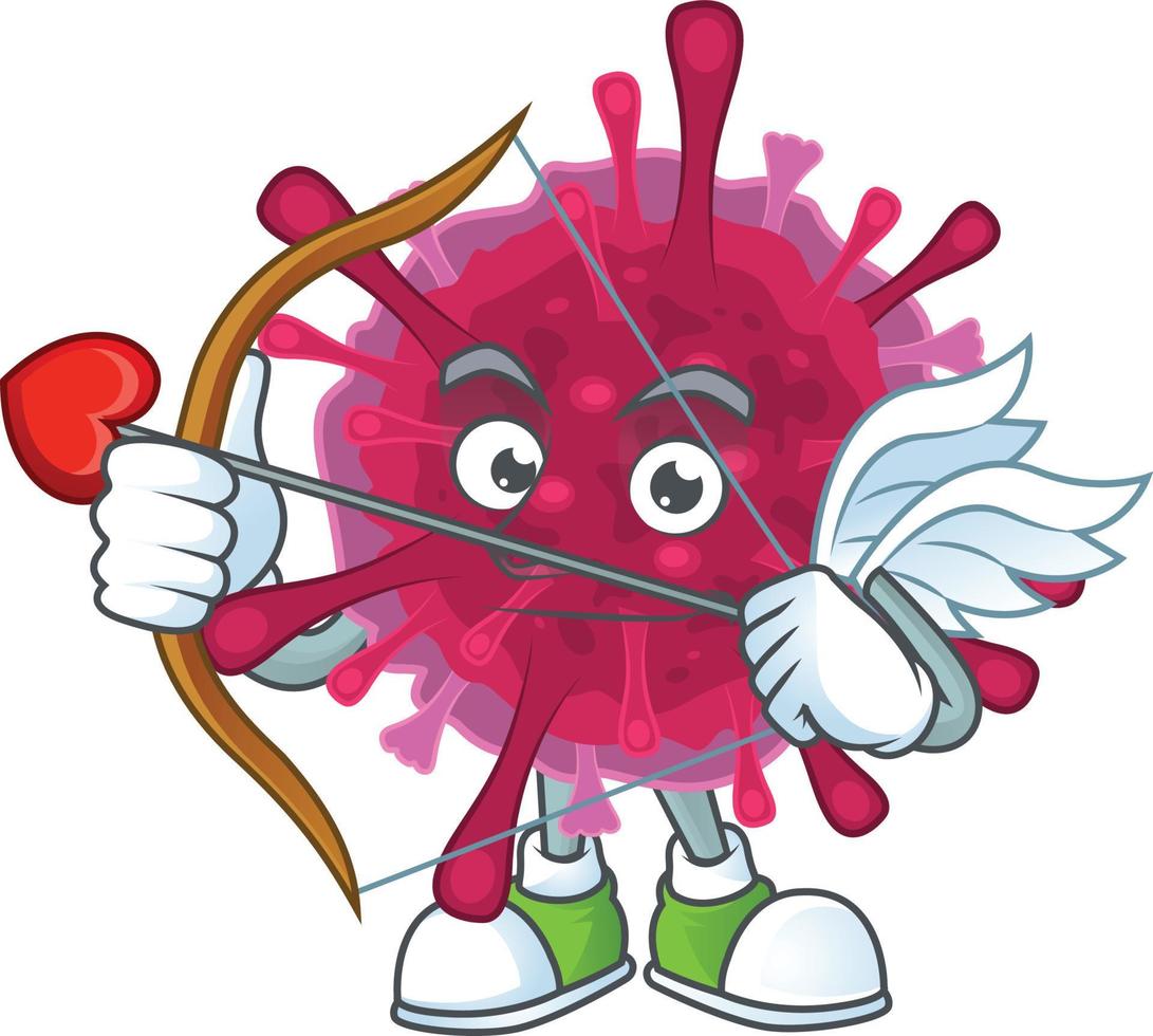 Amoeba coronaviruses icon design vector