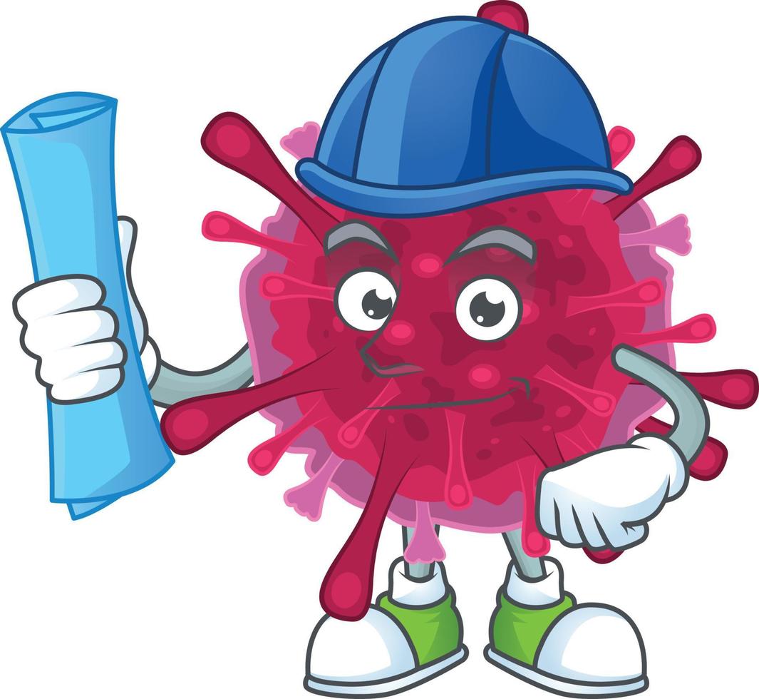 Amoeba coronaviruses icon design vector