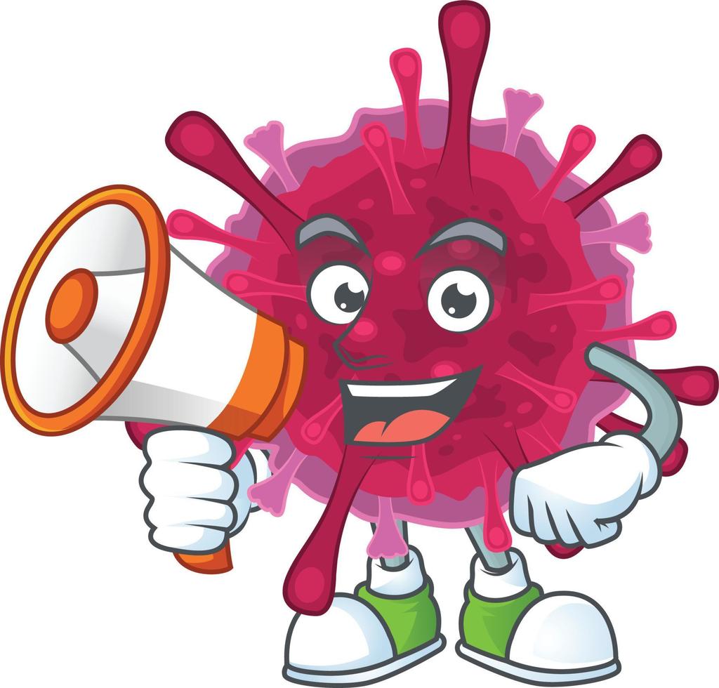 Amoeba coronaviruses icon design vector