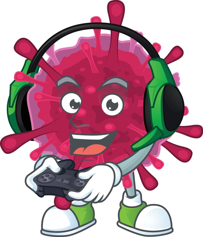 Amoeba coronaviruses icon design vector