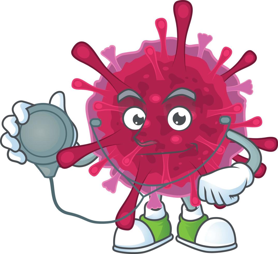 Amoeba coronaviruses icon design vector