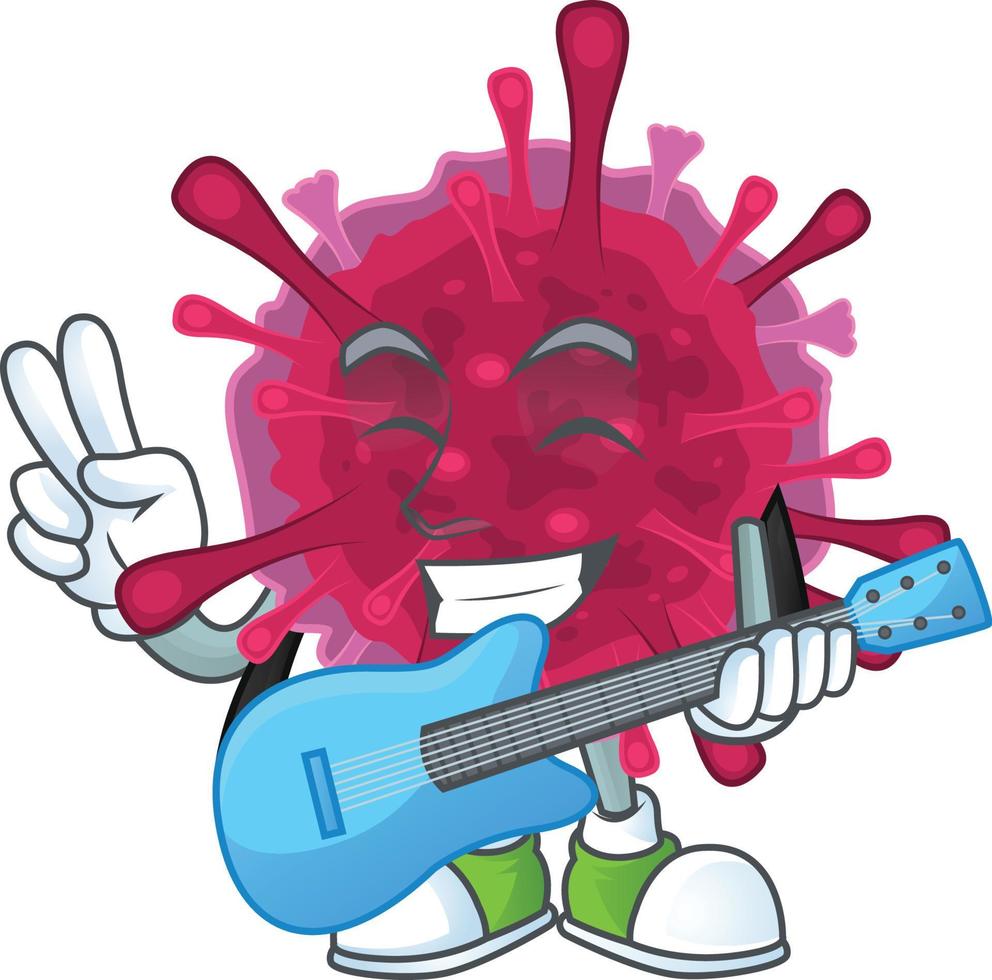 Amoeba coronaviruses icon design vector