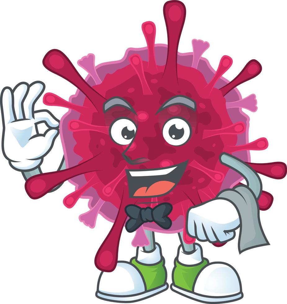 Amoeba coronaviruses icon design vector