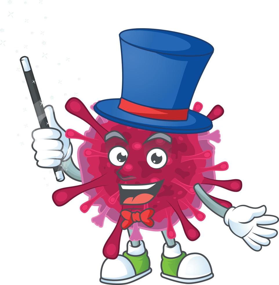 Amoeba coronaviruses icon design vector