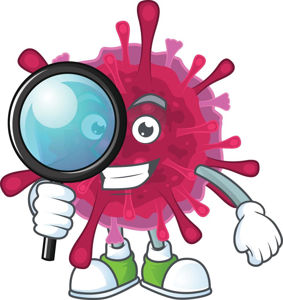 Amoeba coronaviruses icon design vector