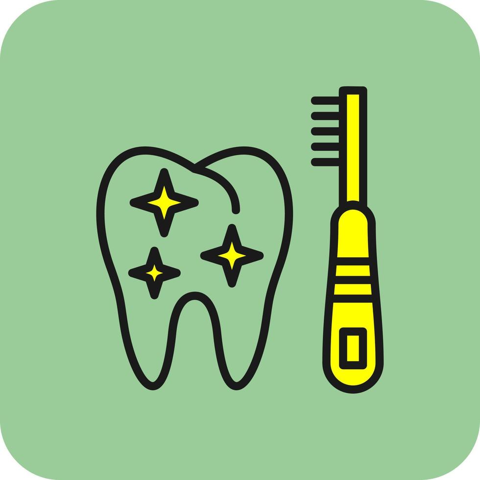 diseño de icono de vector de cuidado dental
