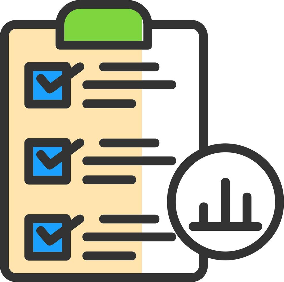 Project Status Vector Icon Design