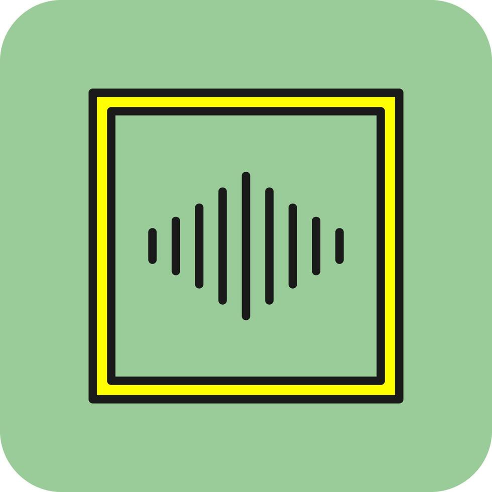 Sound Energy Vector Icon Design