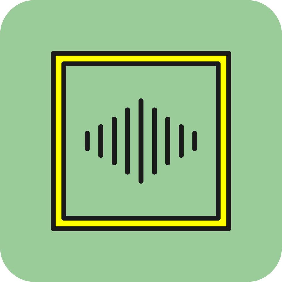 Sound Energy Vector Icon Design