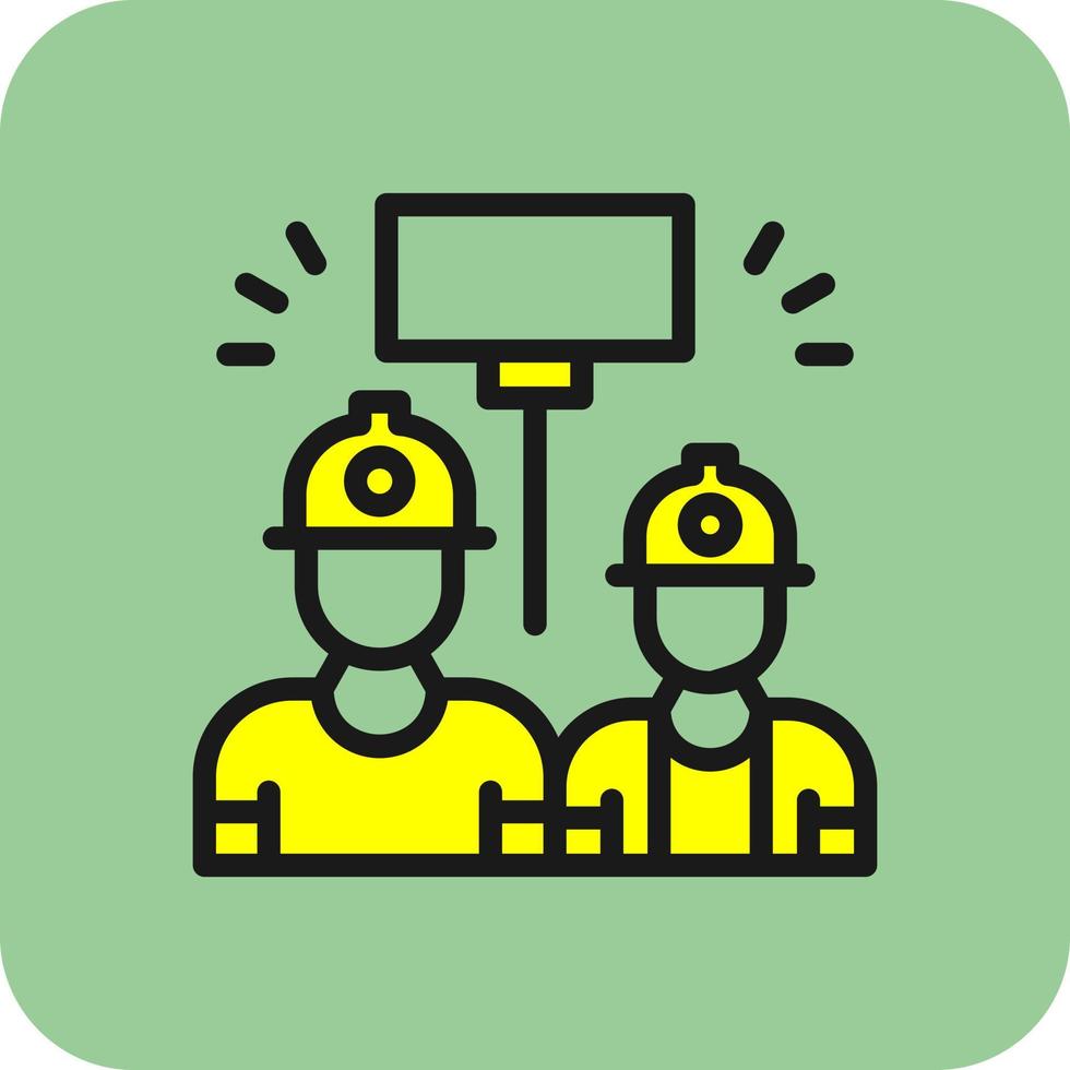 Protest Vector Icon Design