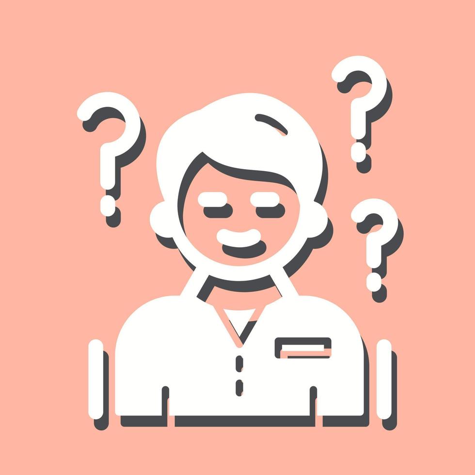 Confuse Vector Icon