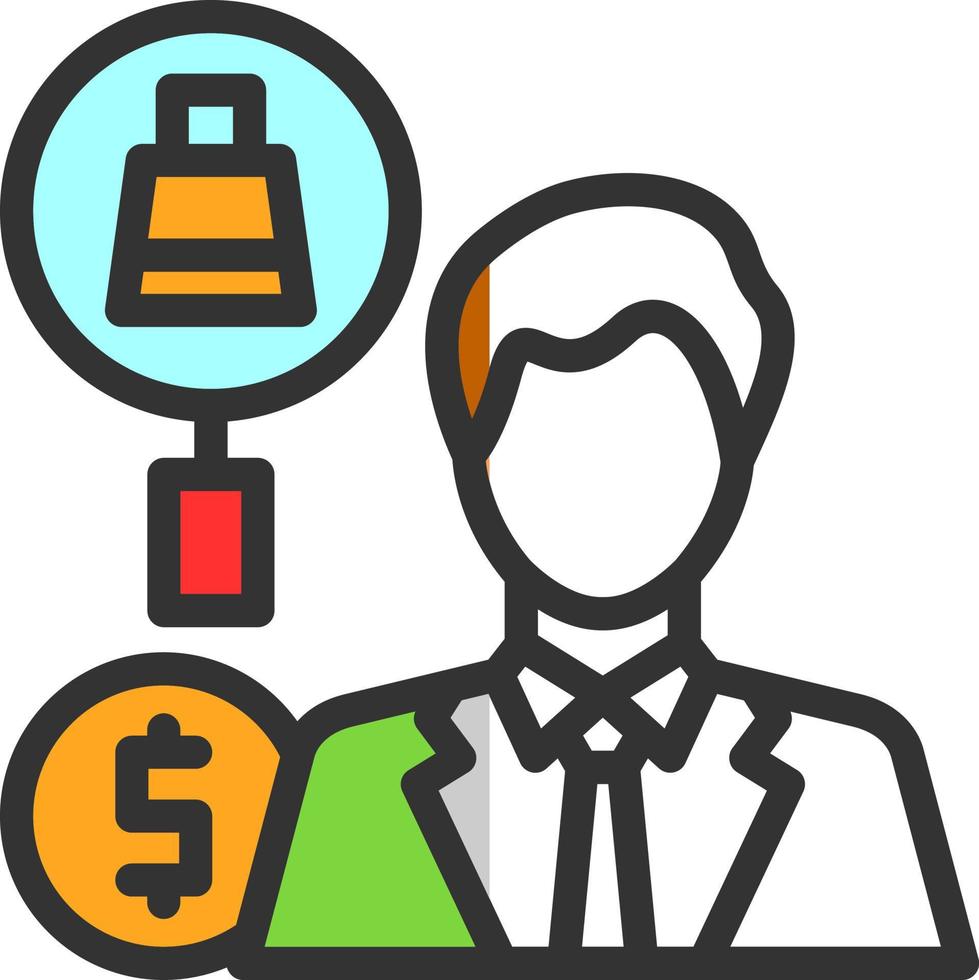 Customer Vector Icon Design