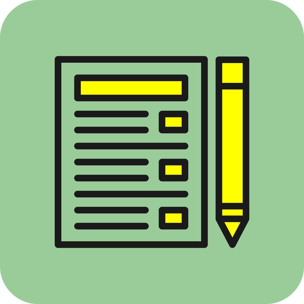 Task List Vector Icon Design