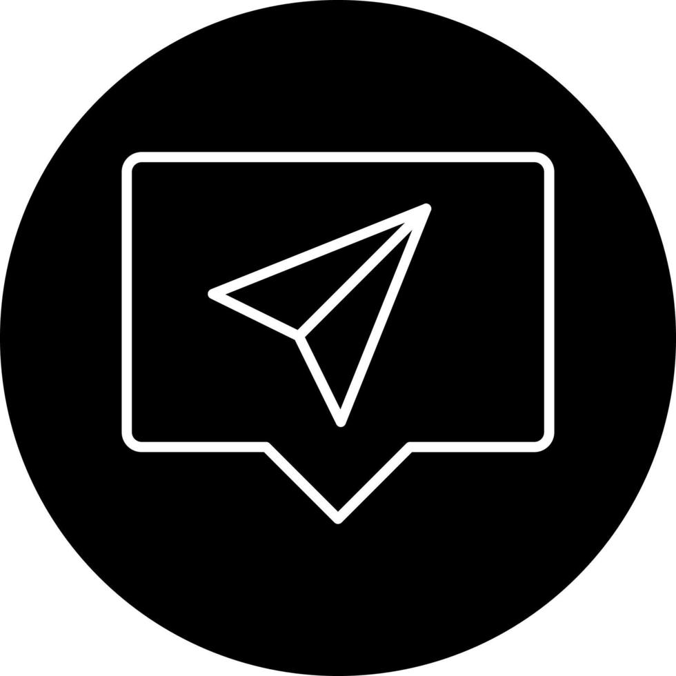 Paper Plane Vector Icon