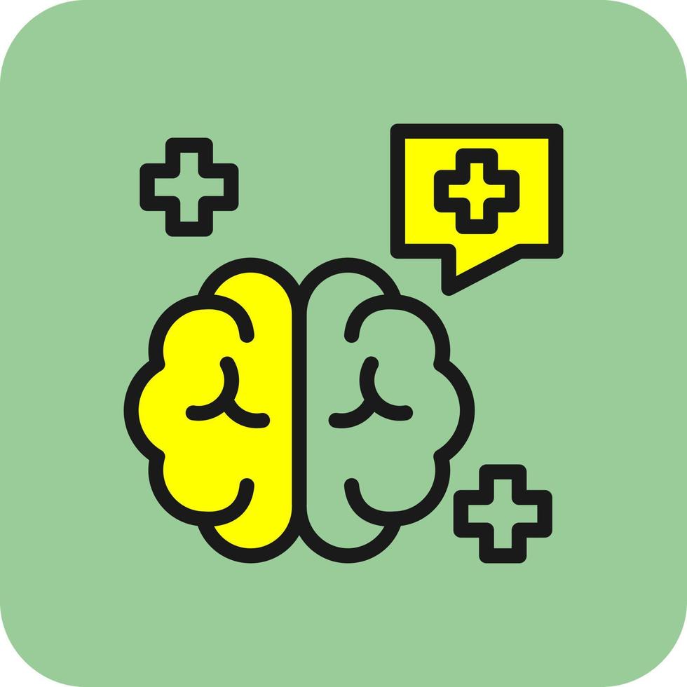 Positive Thinking Vector Icon Design