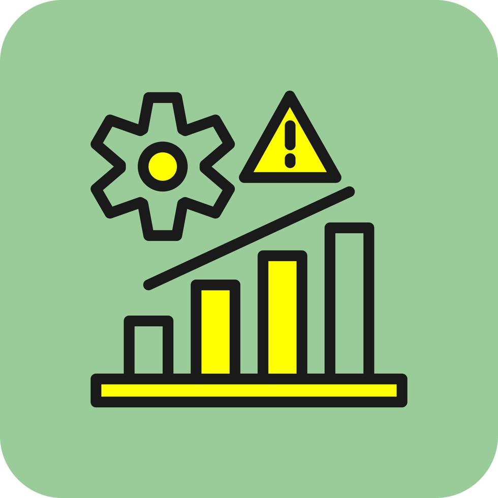 Risk Vector Icon Design