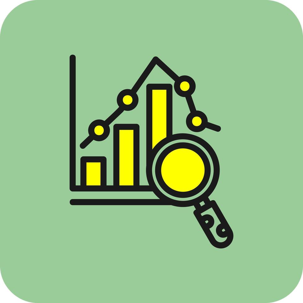 Analysis Vector Icon Design