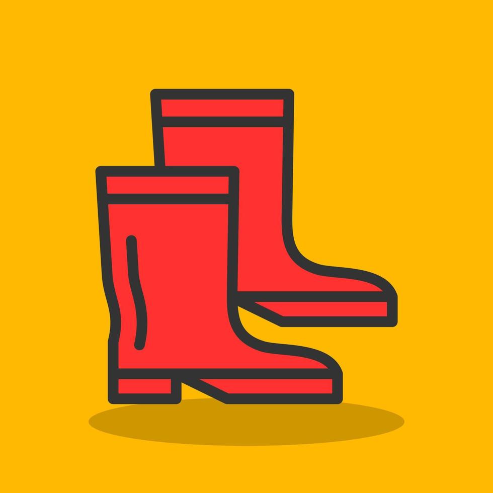 Boots Vector Icon Design