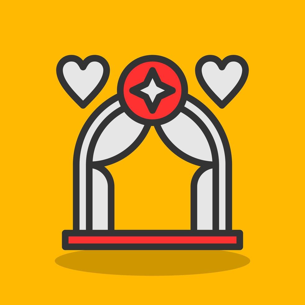 Arch Vector Icon Design