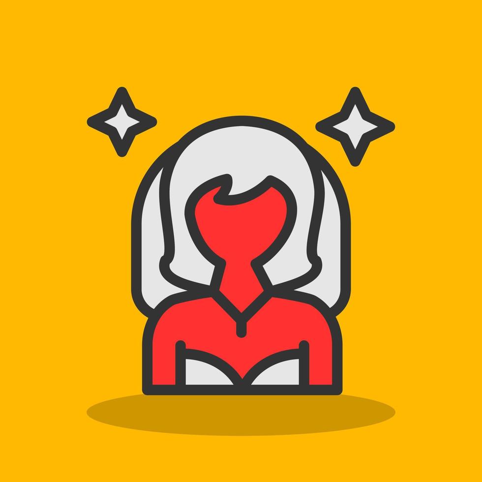 Bride Vector Icon Design