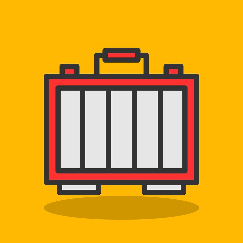 Suitcase Vector Icon Design