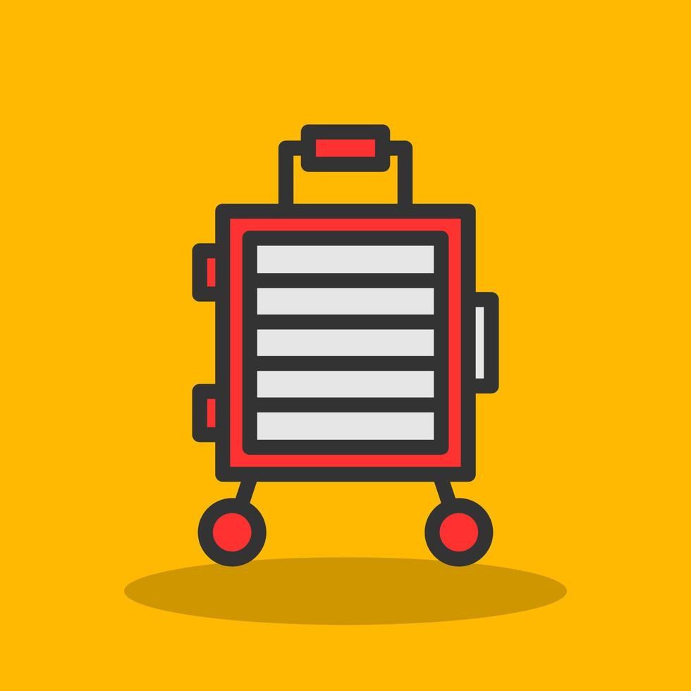 Luggage Vector Icon Design